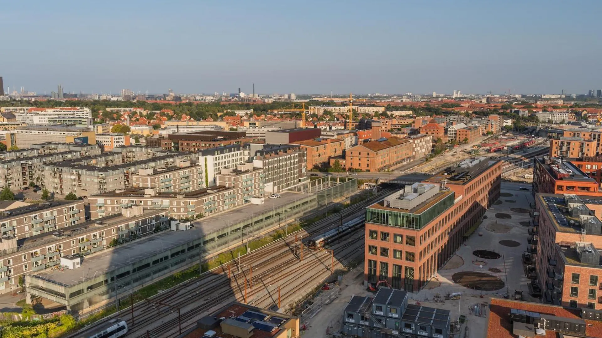 Lägenhet View From The 18Th Floor Over Whole Of Copenhagen.