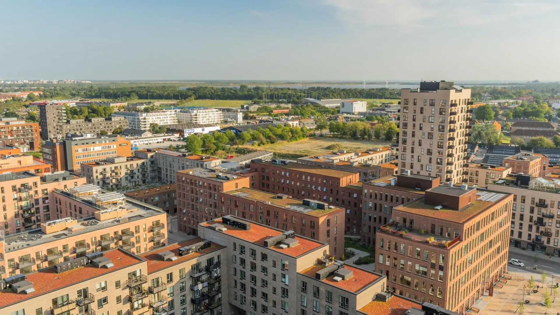 View From The 18Th Floor Over Whole Of Copenhagen. 0*,  Danmark