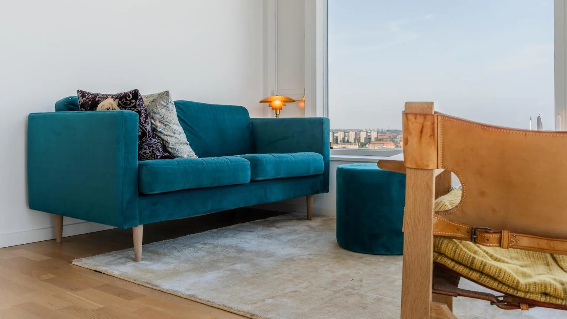 View From The 18Th Floor Over Whole Of Copenhagen. Apartment